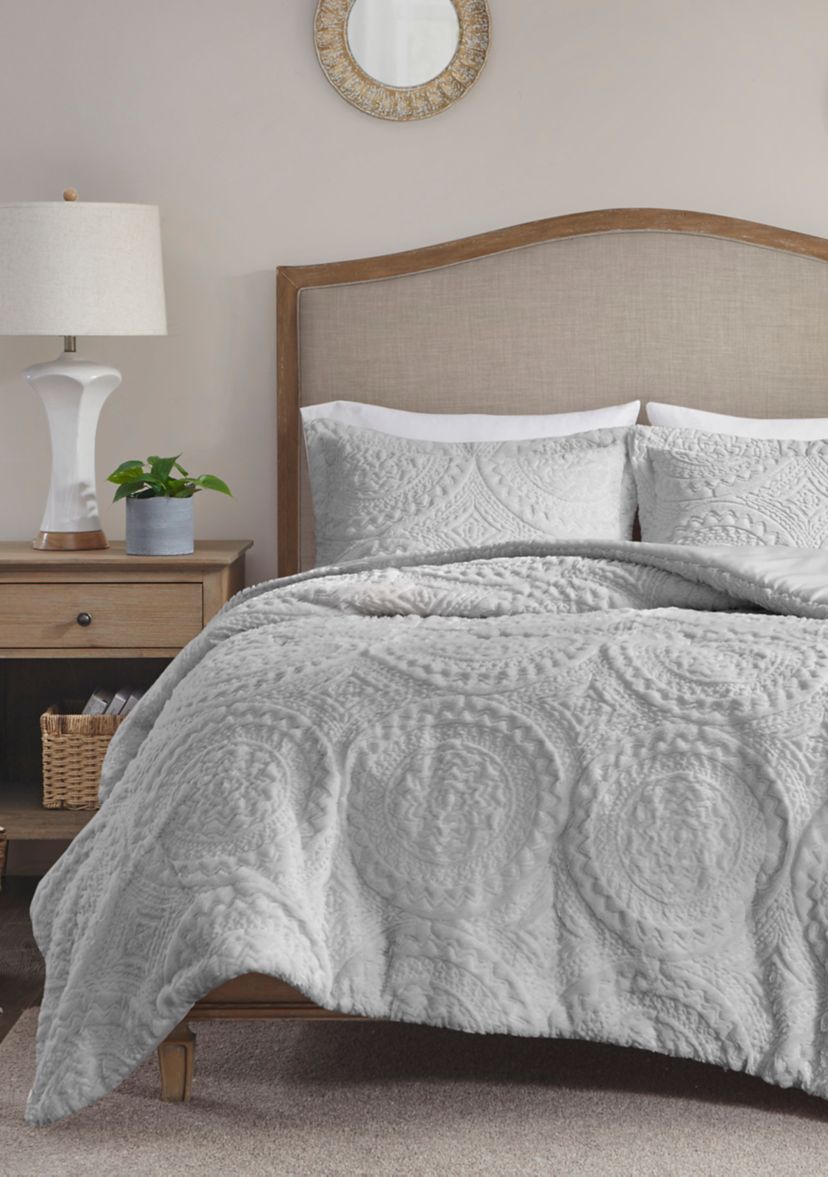 Arya Medallion Ultra Plush Comforter Mini Set