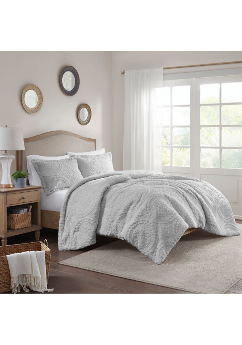 Arya Medallion Ultra Plush Comforter Mini Set