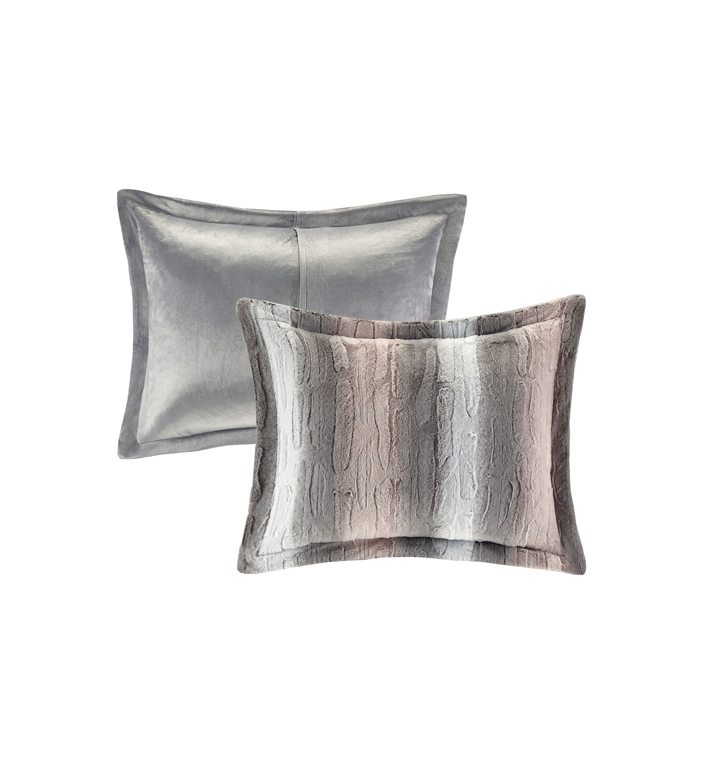 Zuri Faux Fur Comforter Set