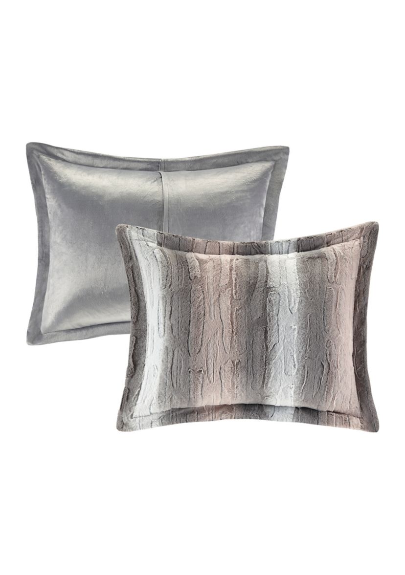 Zuri Faux Fur Comforter Set
