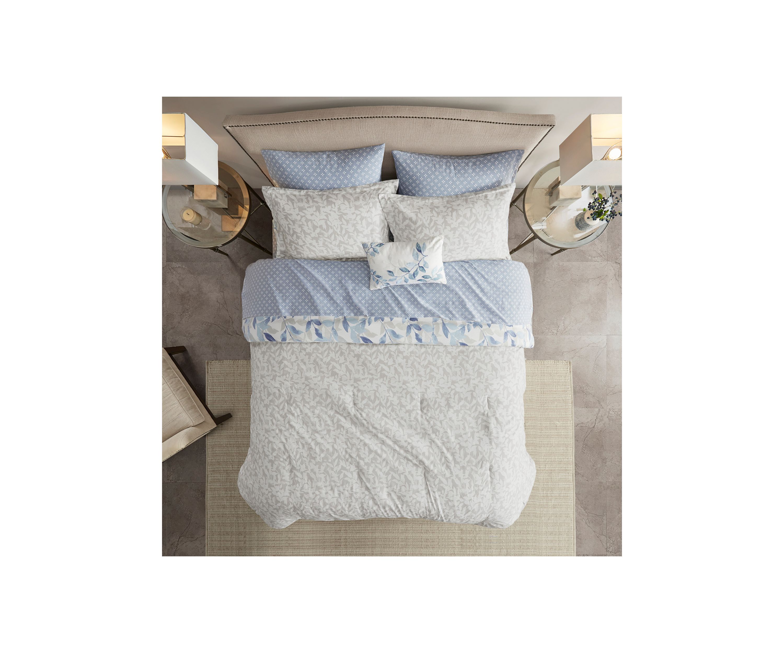 Sofia Reversible Complete Bedding Set