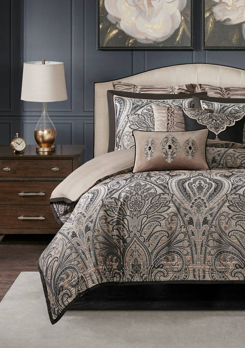 Madison Park Signature Grandover Jacquard Comforter Set