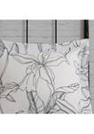 Lilia Reversible Complete Bedding Set with Cotton Sheets