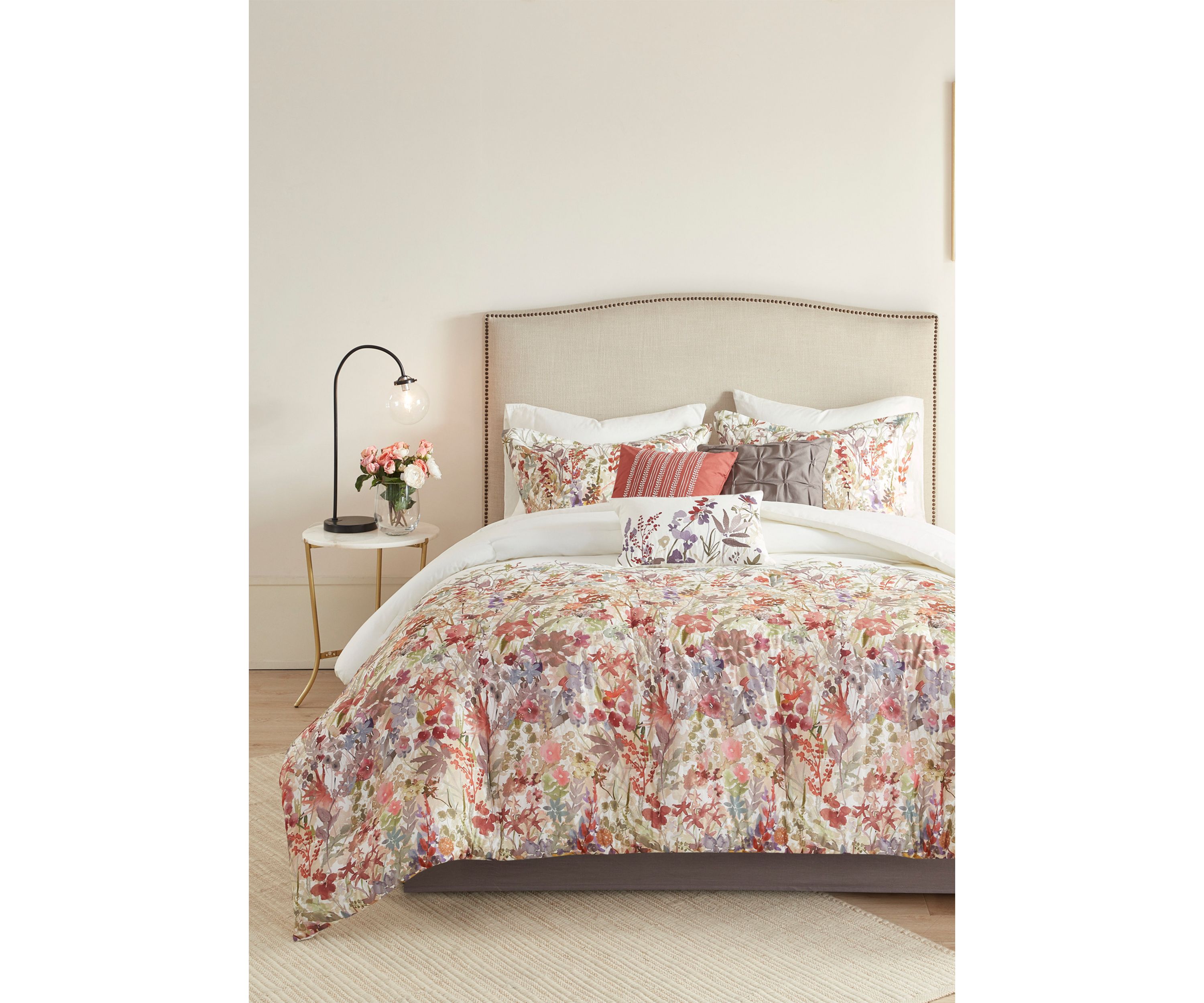 Mariana 7 Piece Cotton Printed Comforter Set