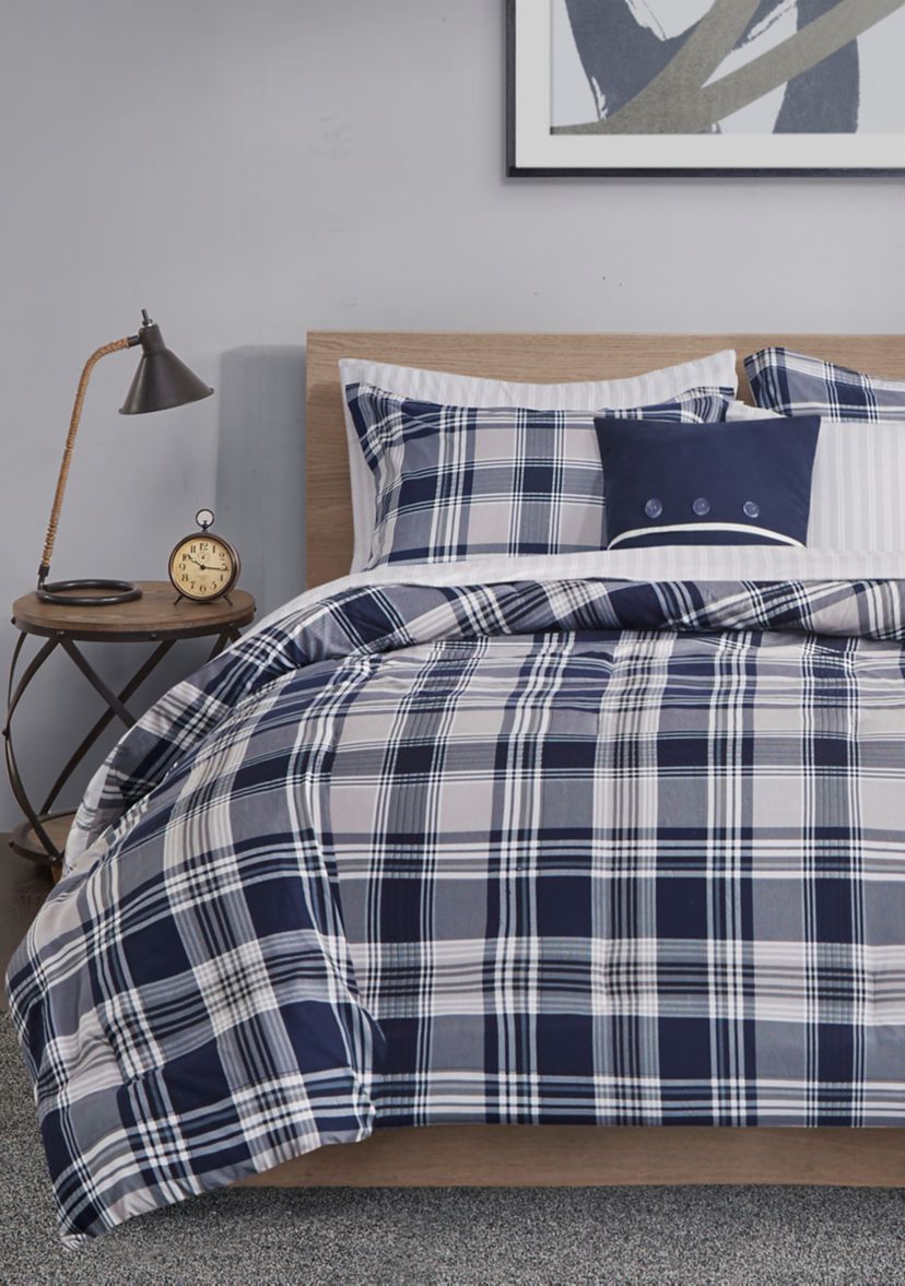 Patrick Reversible Comforter Set with Bed Sheets