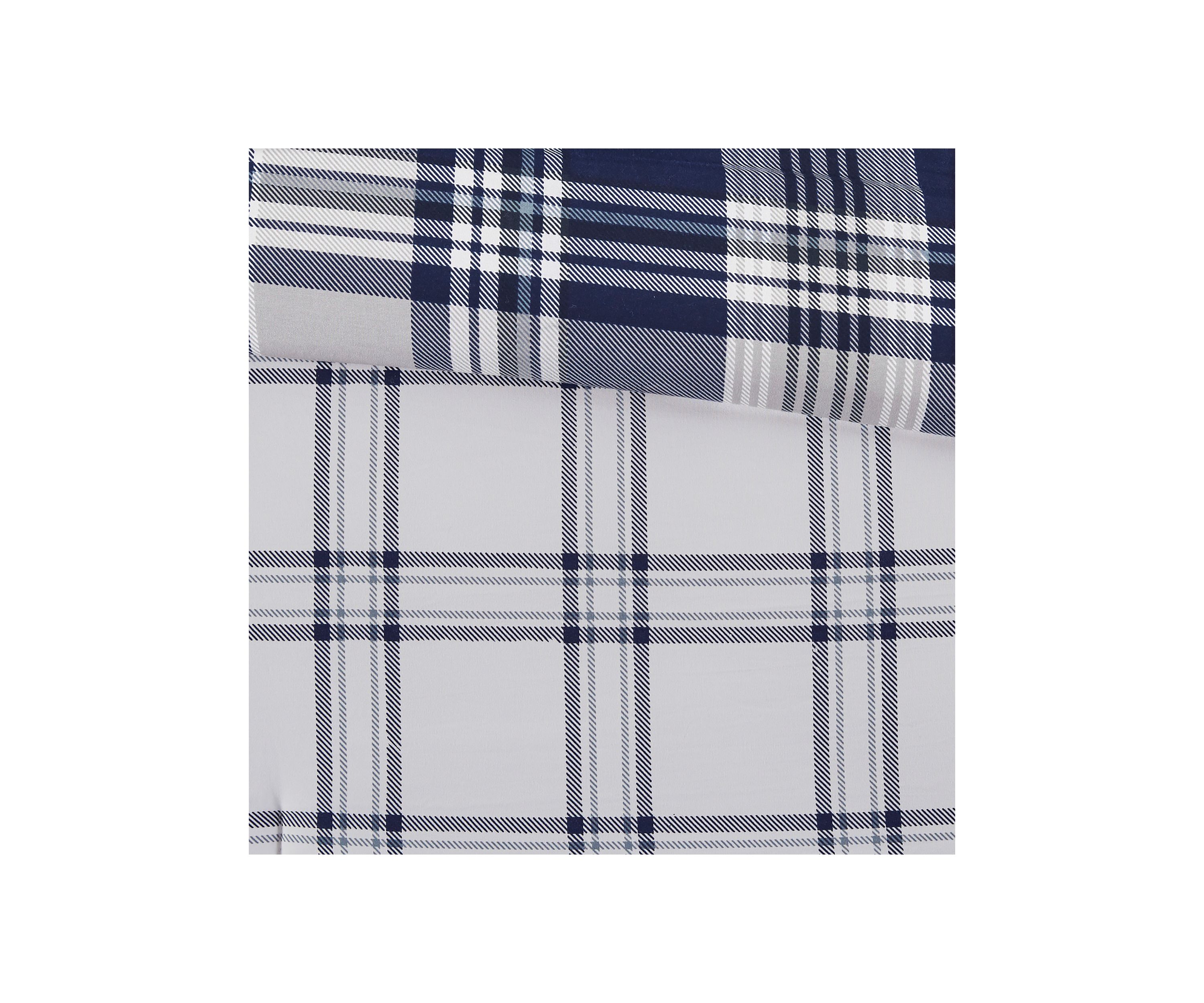 Patrick Reversible Comforter Set with Bed Sheets