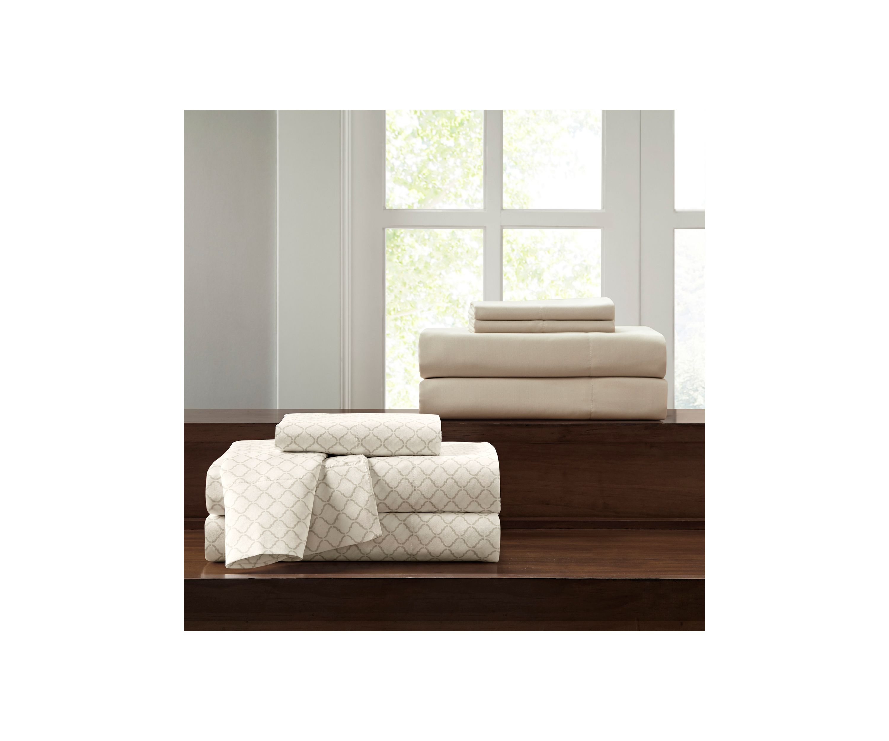 Zara 16 Piece Jacquard Complete Bedding Set with 2 Sheet Sets