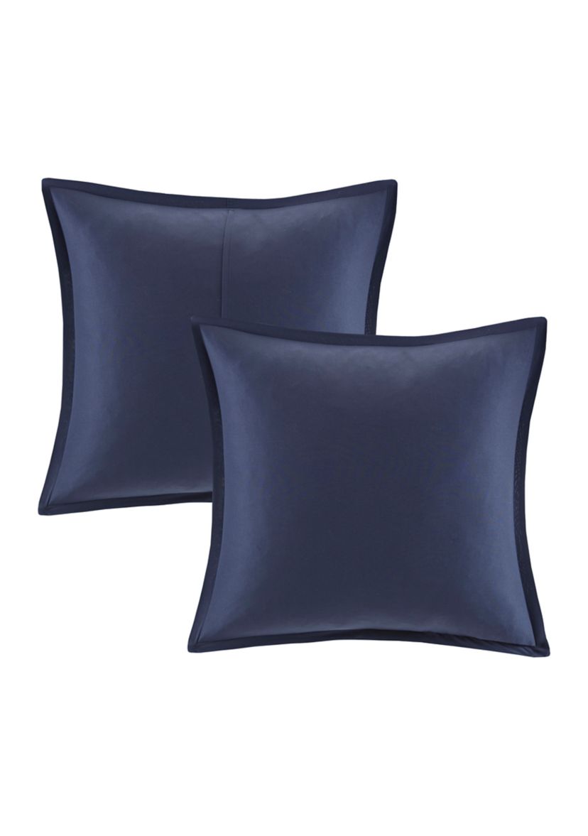 Zennia 7 Piece Printed Seersucker Comforter Set with Throw Blanket
