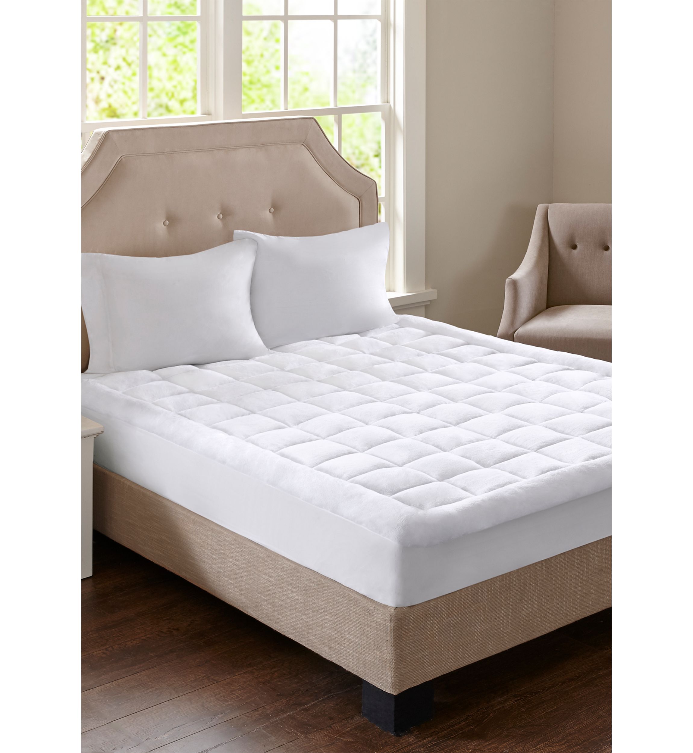 Cloud Soft Overfilled Plush Waterproof Mattress Pad
