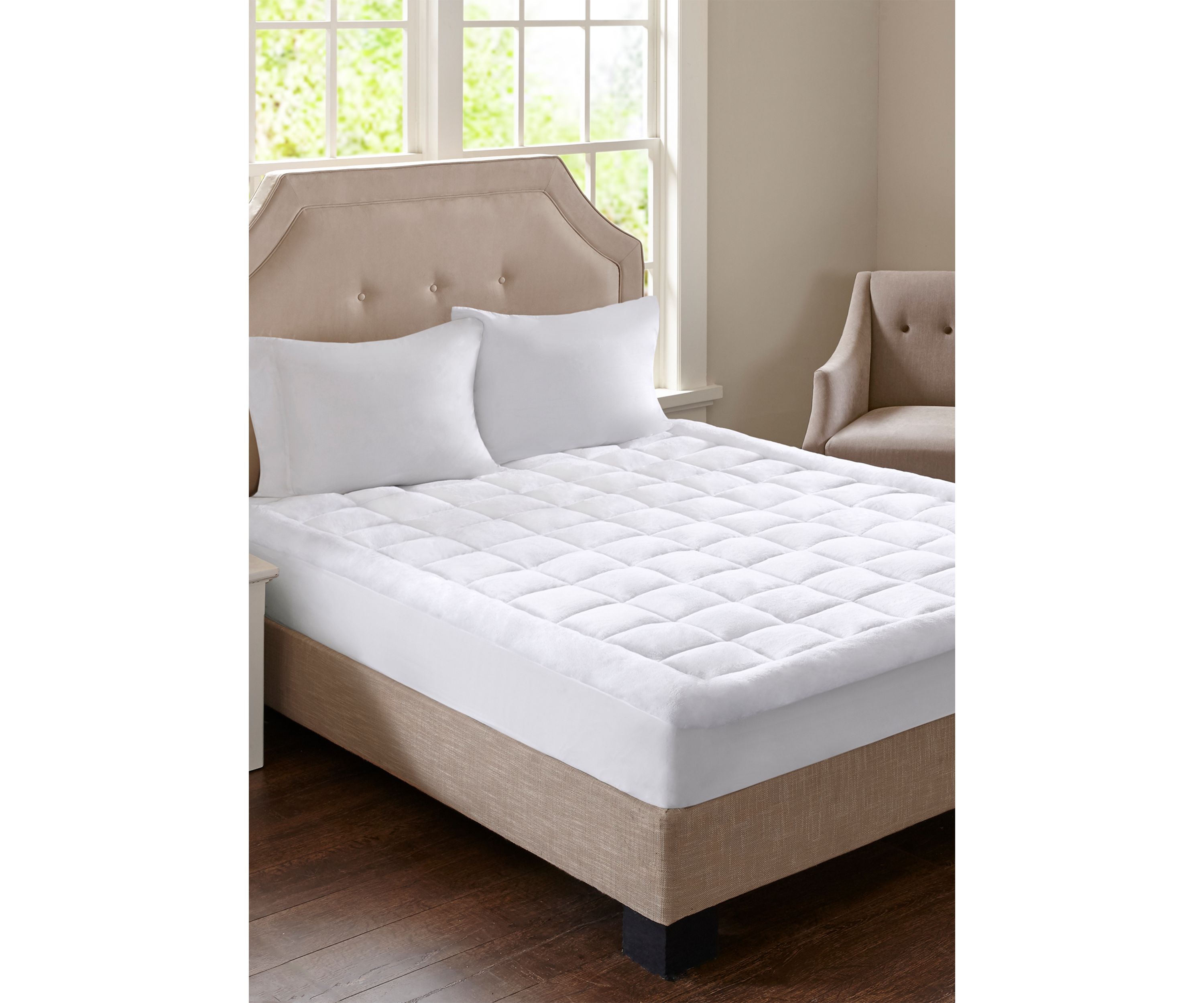 Cloud Soft Overfilled Plush Waterproof Mattress Pad