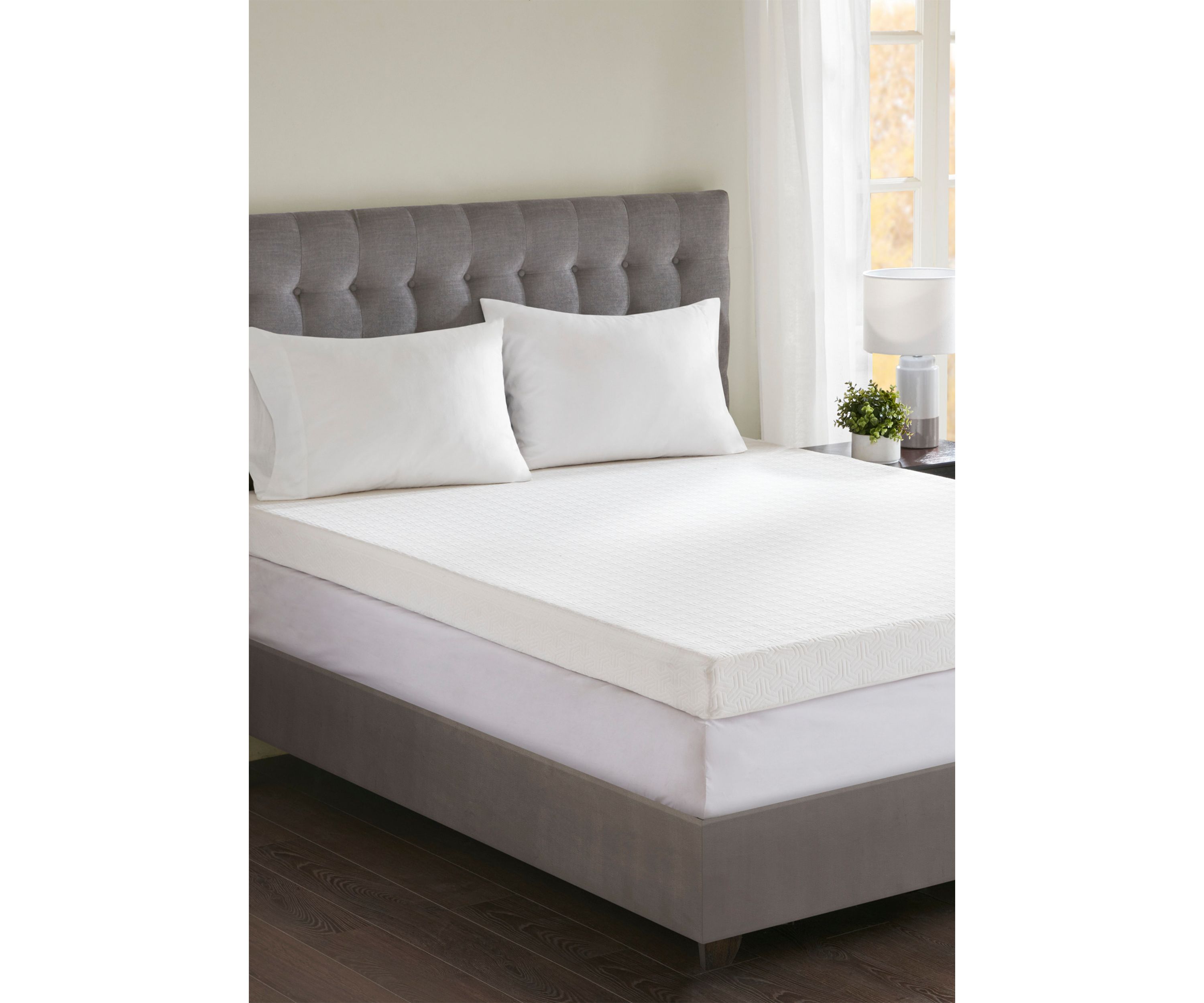 4" Gel Memory Foam with 3M Cover Mattress Topper