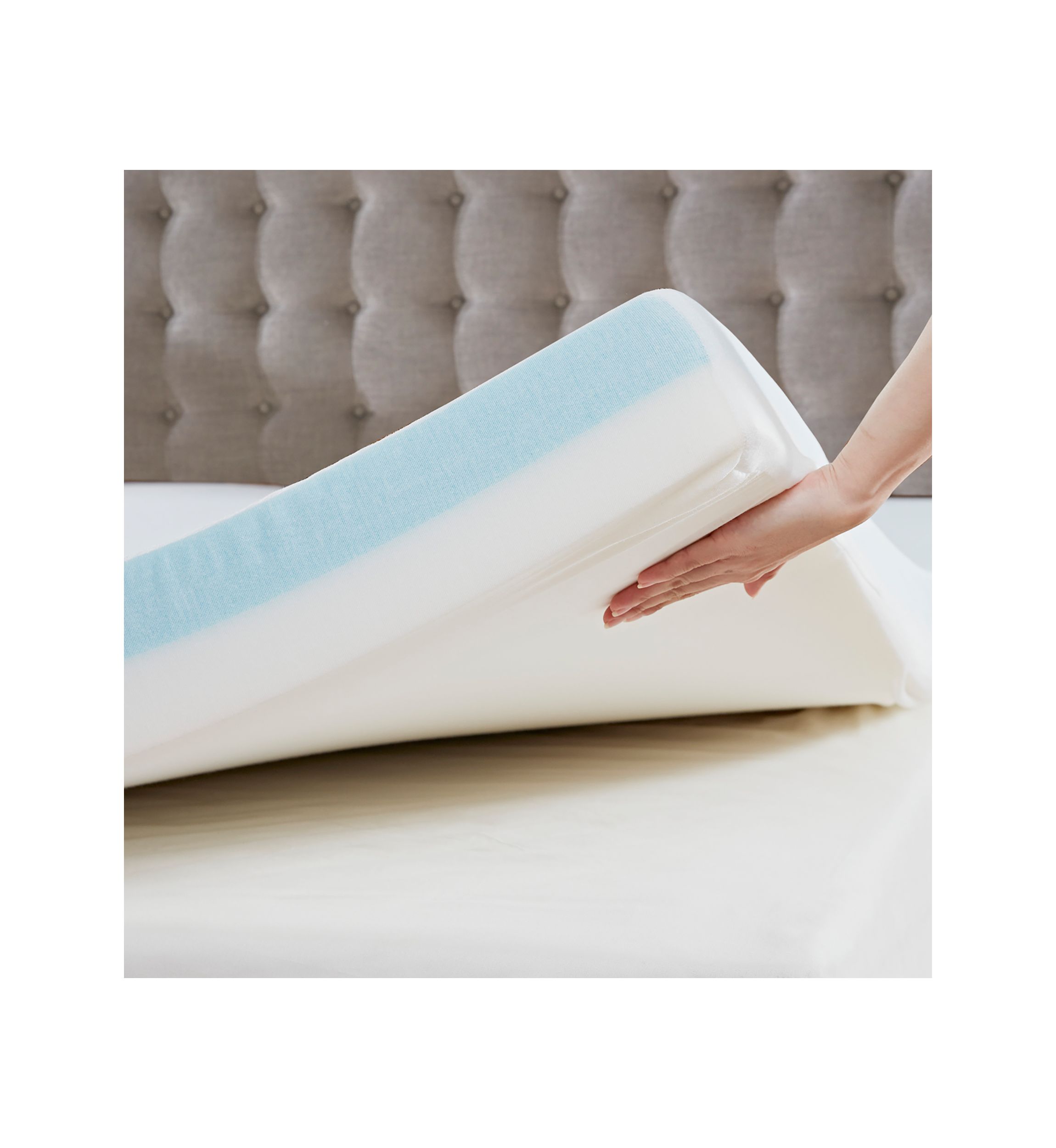 4" Gel Memory Foam with 3M Cover Mattress Topper