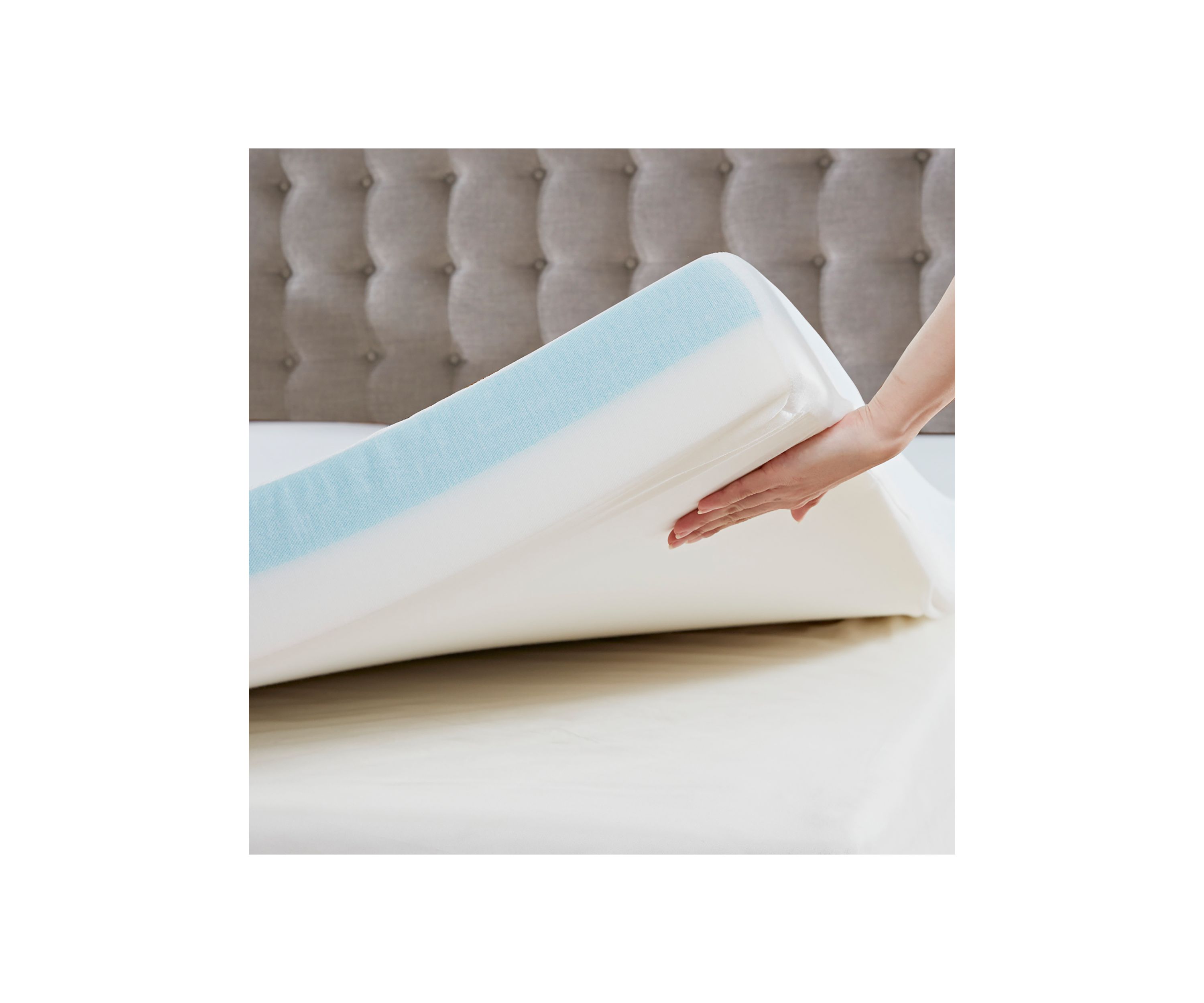 4" Gel Memory Foam with 3M Cover Mattress Topper