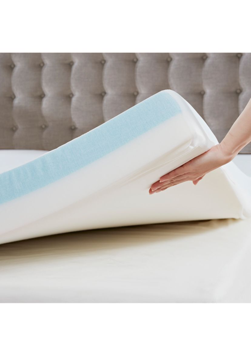 4" Gel Memory Foam with 3M Cover Mattress Topper