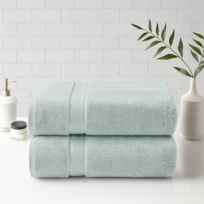800gsm 100% Cotton Bath Sheet Antimicrobial 2 Piece Set