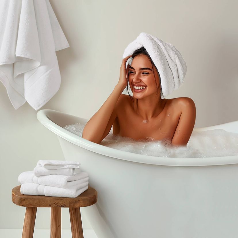 800gsm 100% Cotton Bath Sheet Antimicrobial 2 Piece Set