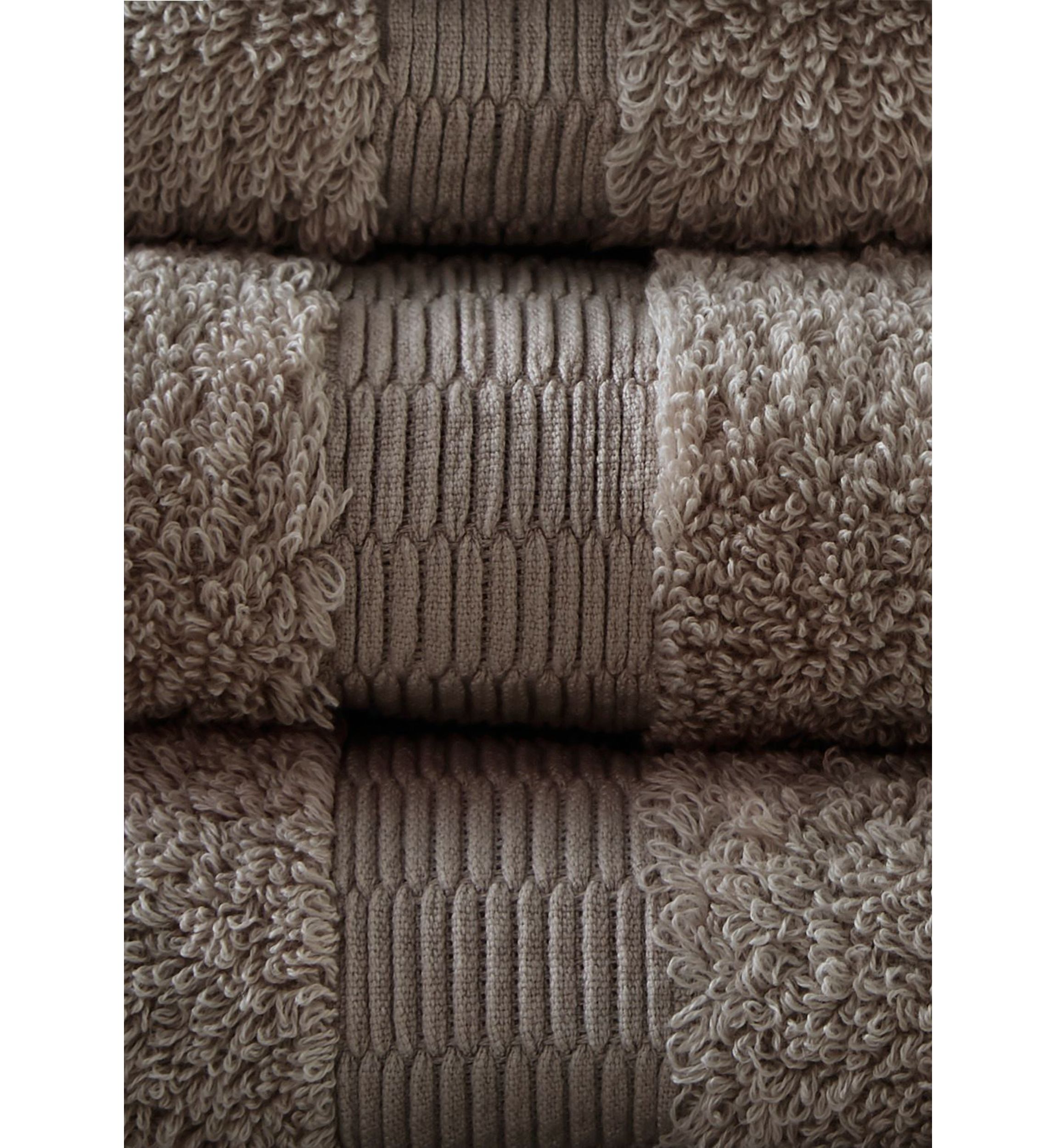Luce 100% Egyptian Cotton 6 Piece Towel Set