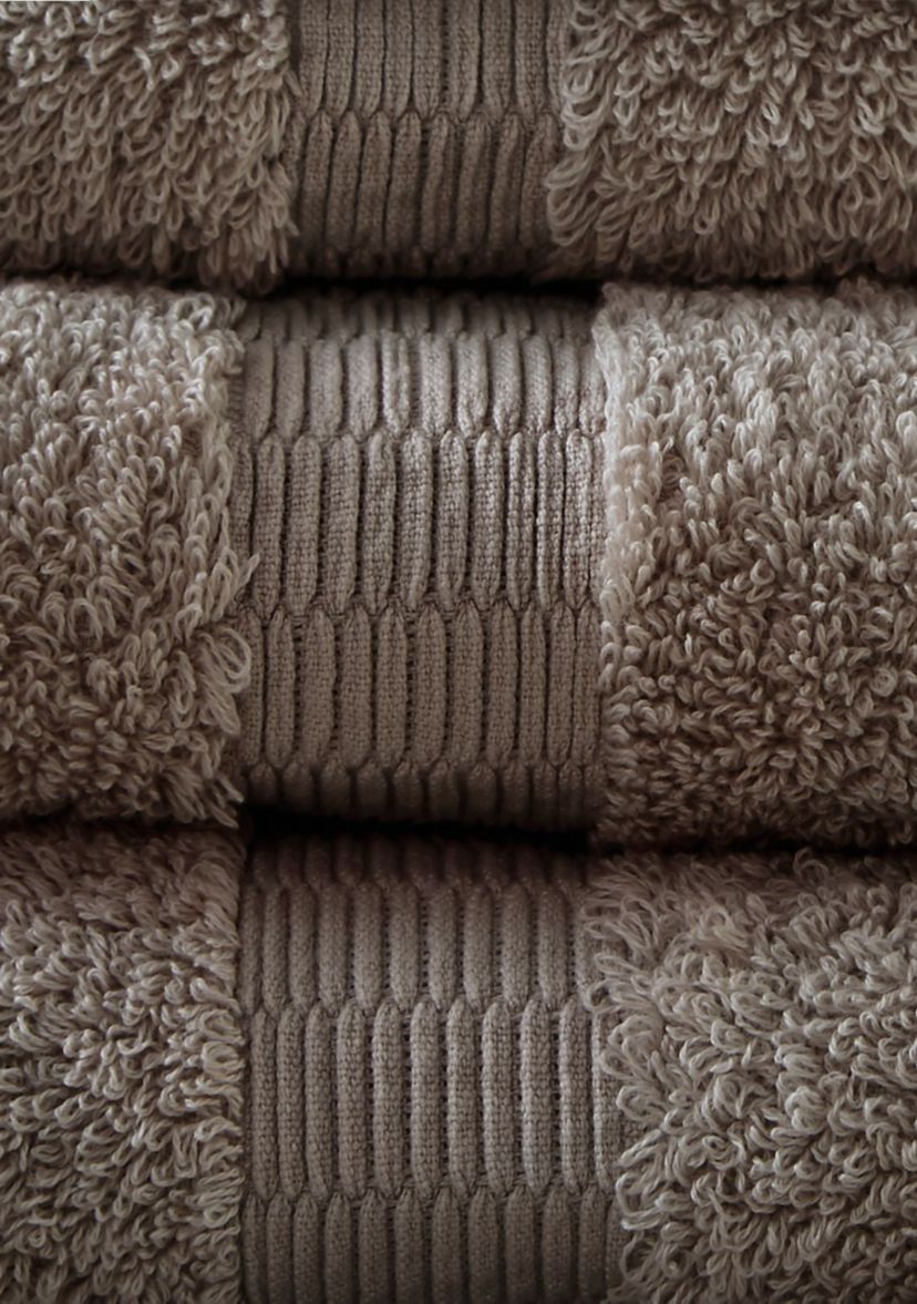 Luce 100% Egyptian Cotton 6 Piece Towel Set