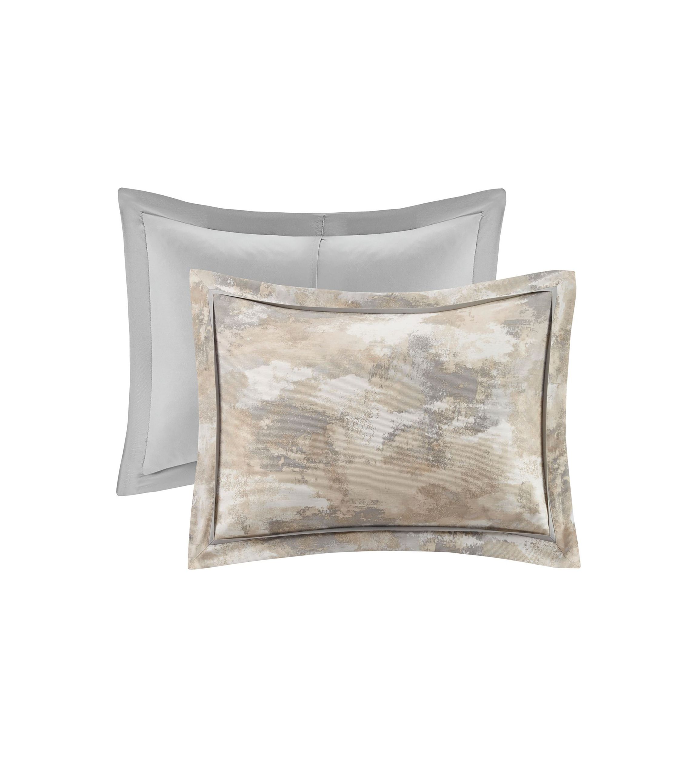 Beacon 7 Piece Textured Cotton Blend Comforter Set