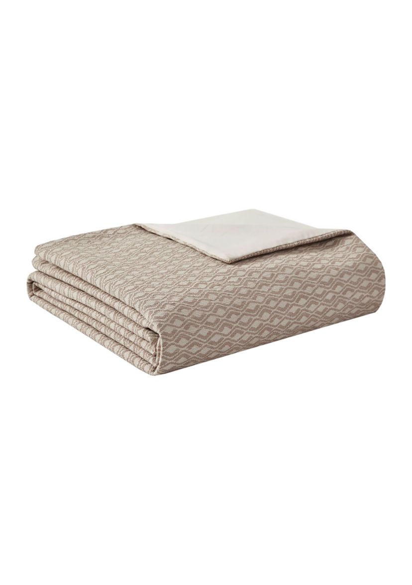 Grace Geometric Oversized Jacquard Comforter Set