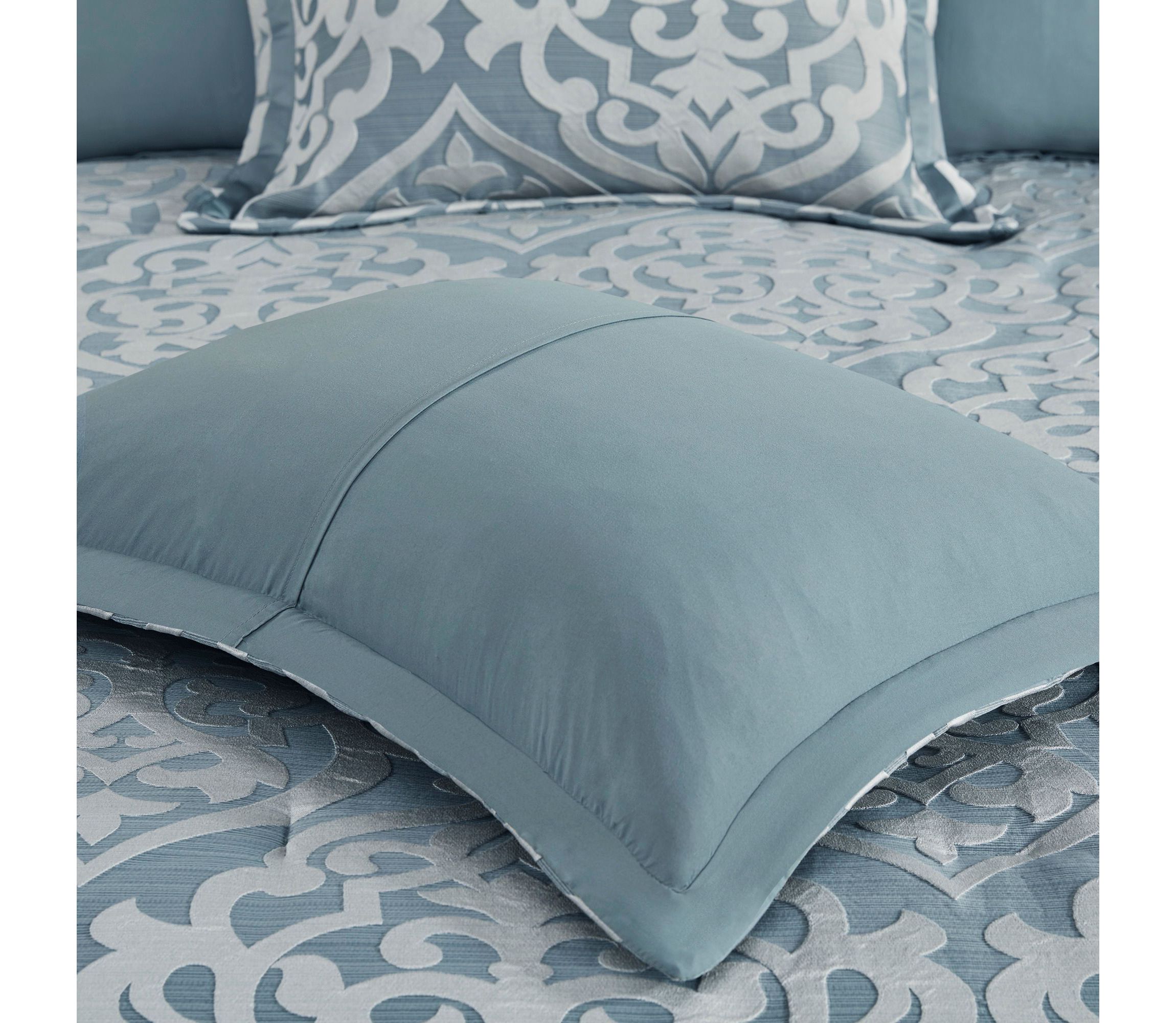 Odette 8 Piece Jacquard Comforter Set