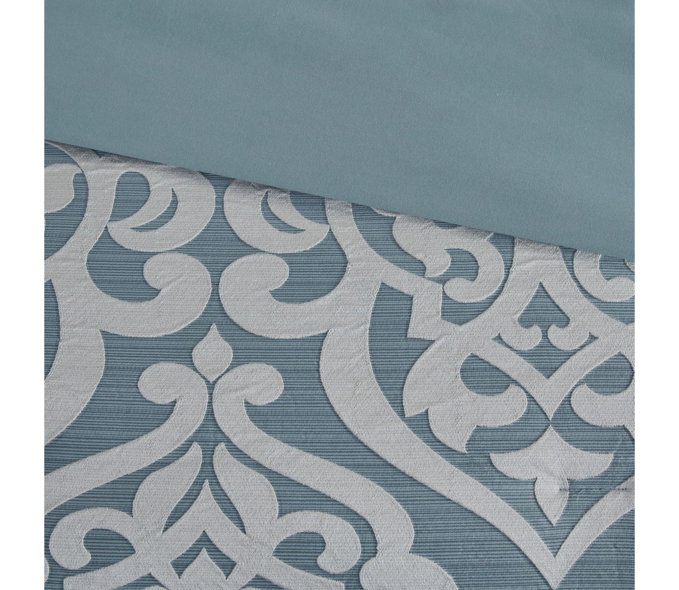 Odette 8 Piece Jacquard Comforter Set