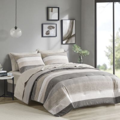 Madison Park Essentials Jaxon Comforter Set with Bed Sheets, California King