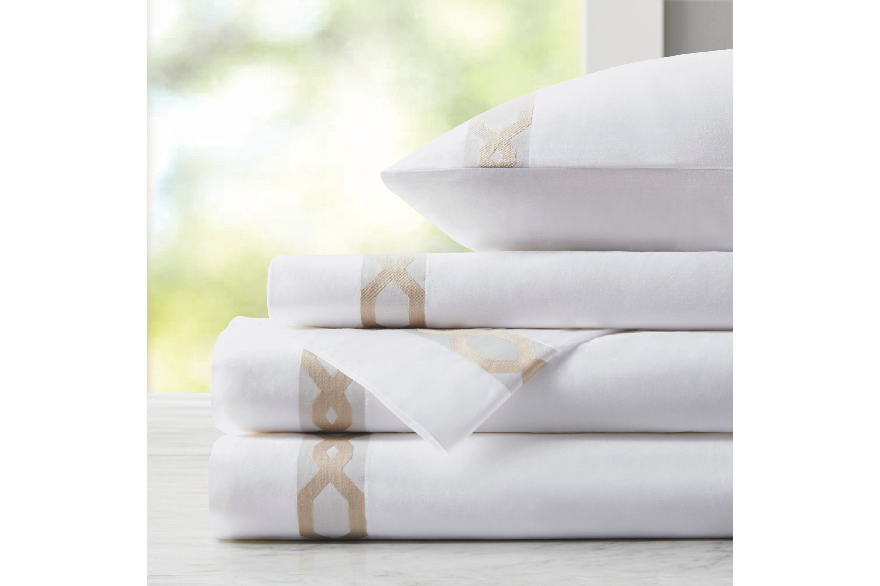 Signature Hem 300TC Cotton Sheet Set