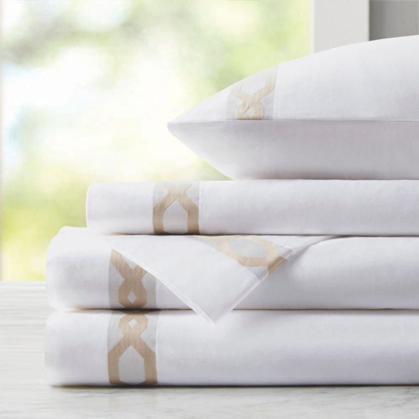 Signature Hem 300TC Cotton Sheet Set