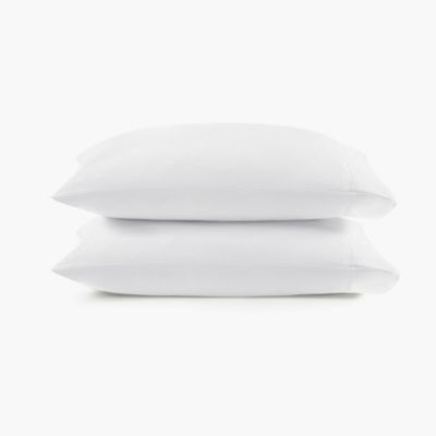 Croscill Luxury Egyptian 500TC Cotton Pillowcases, White, Standard