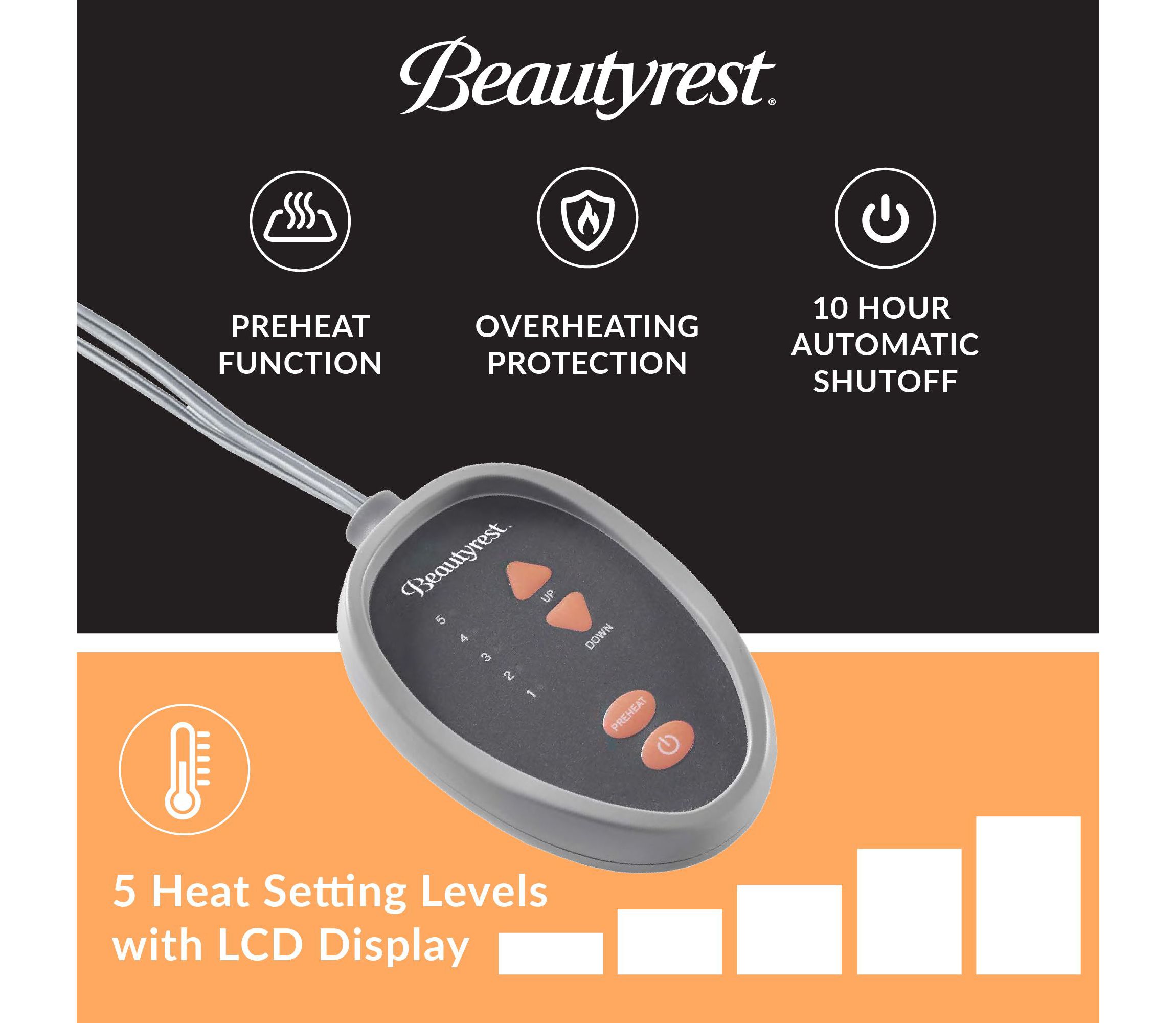 Cool Touch Heated Mattress Pad