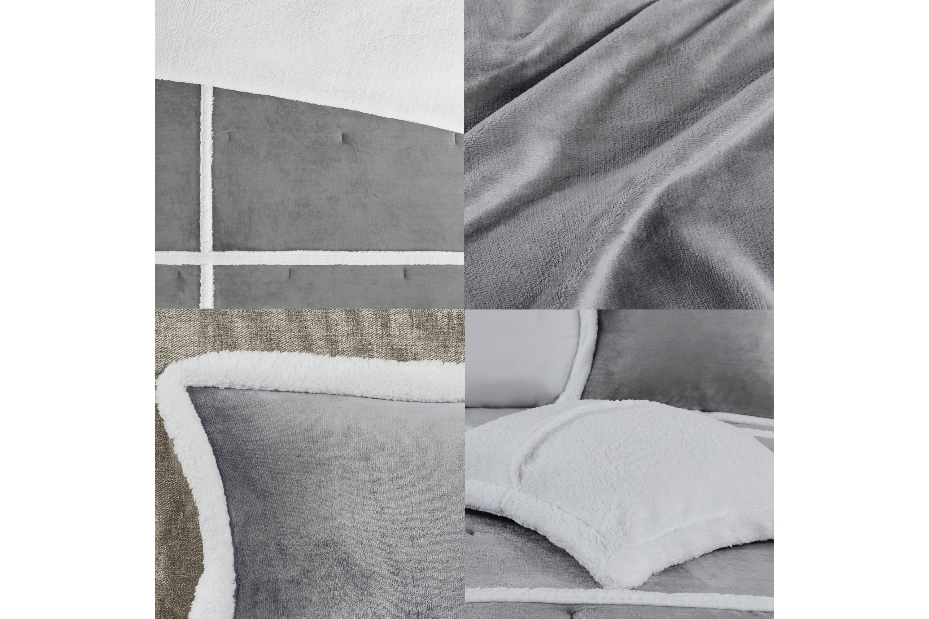Orlen Plush to Sherpa Comforter Set