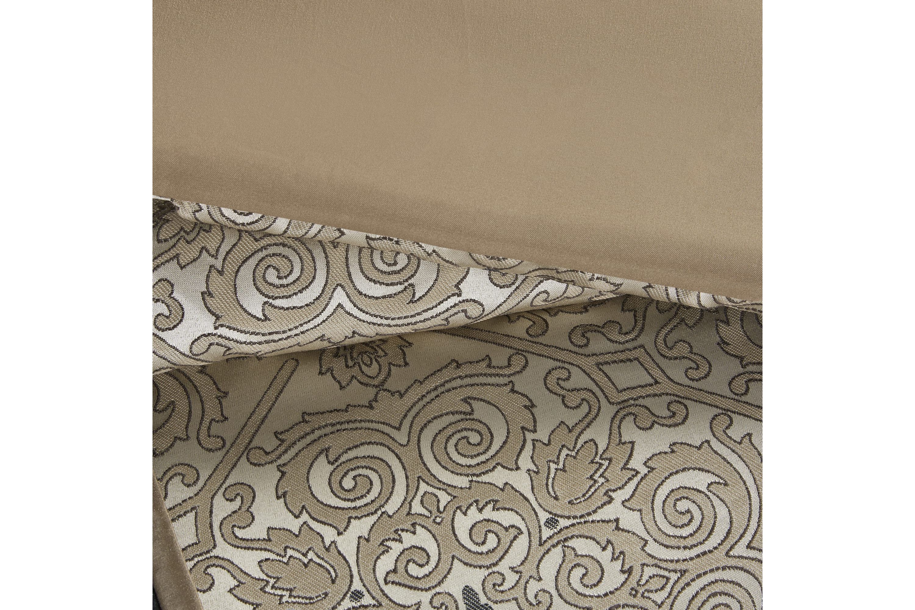 Donovan 7 Piece Jacquard Comforter Set with Throw Pillows