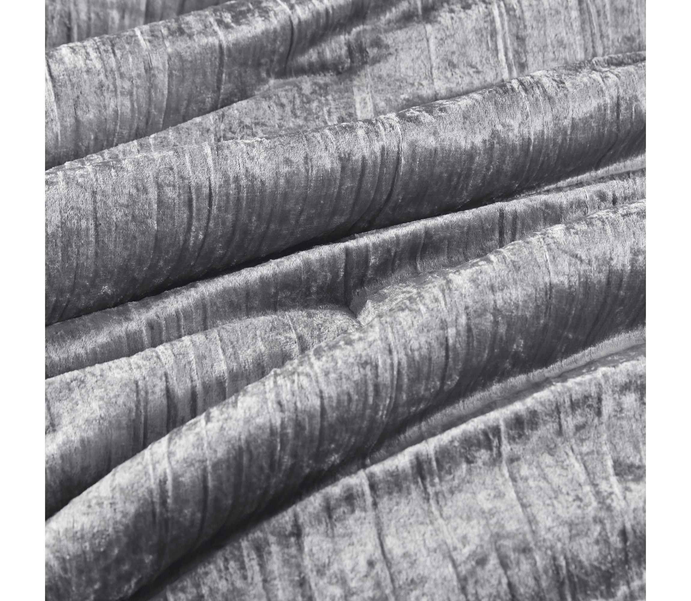 Lee 5 Piece Crinkle Velvet Comforter Set