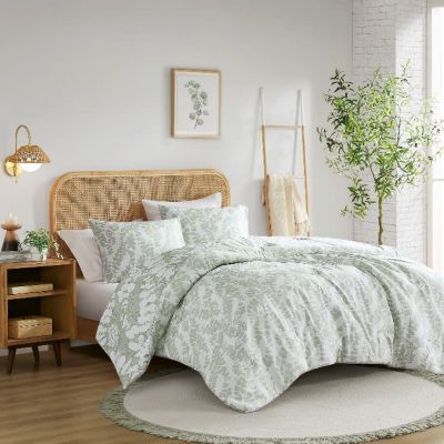 Aria Floral Print Revesible Comforter Set