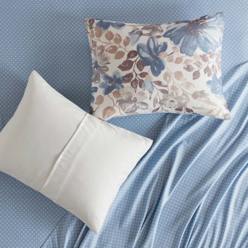 Luna Floral Comforter Set with Bed Sheets