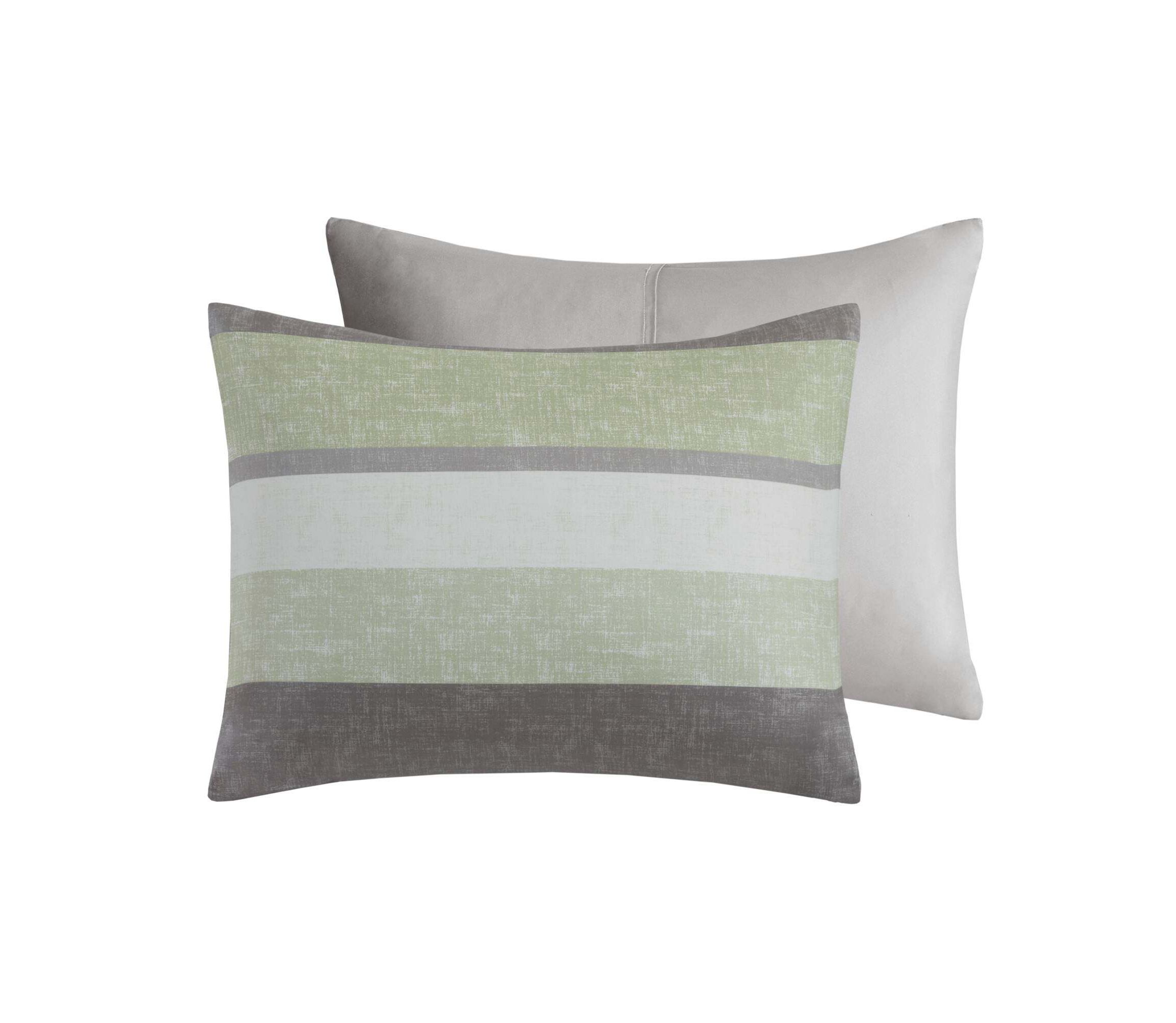 Jaxon Stripe Comforter Set with Bed Sheets