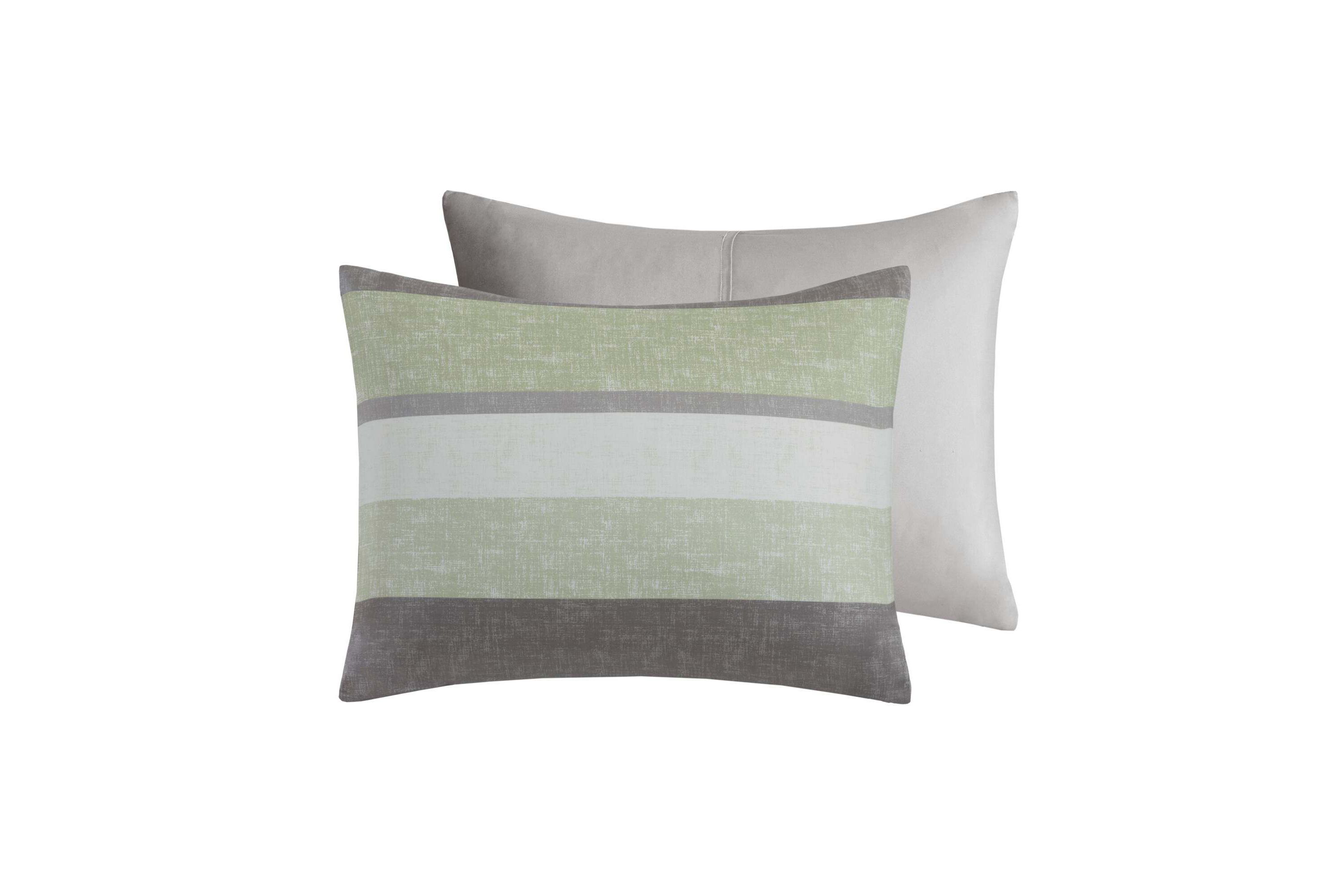 Jaxon Stripe Comforter Set with Bed Sheets