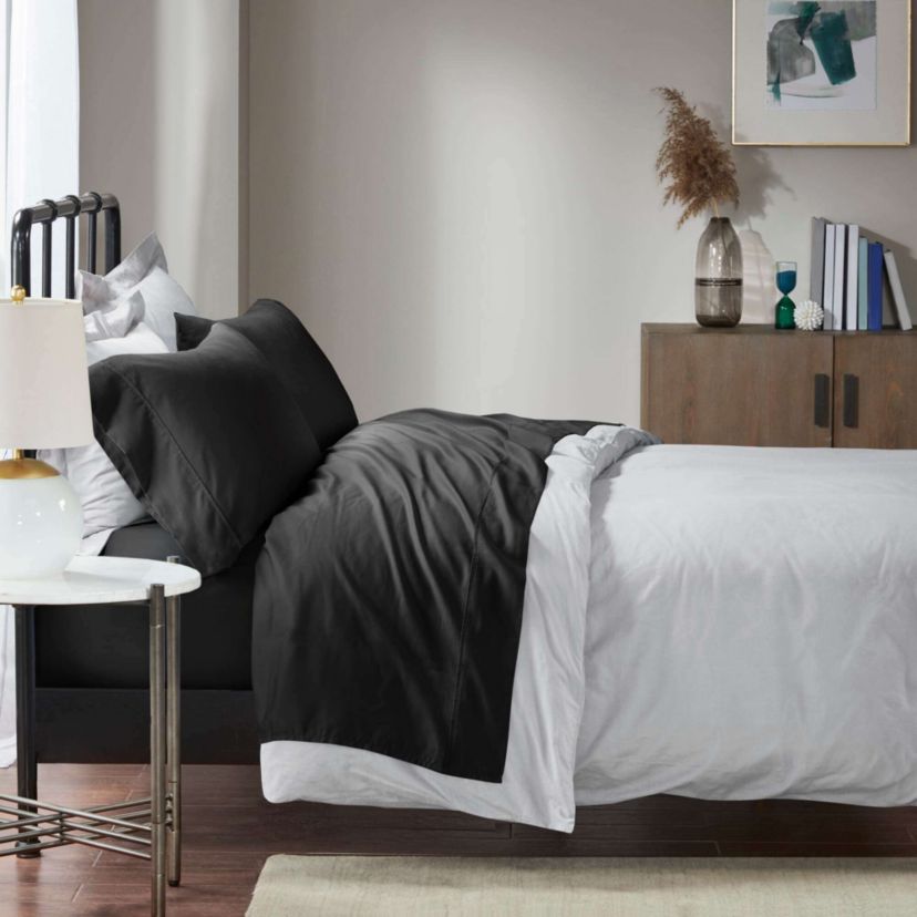 1500 Thread Count Cotton Blend 4 PC Sheet Set