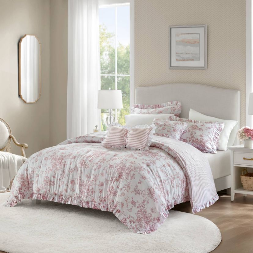 Madison Park Essentials Adele Comforter Set with Decorative