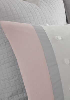 Myla 7 Piece Cotton Jacquard Duvet Cover Set