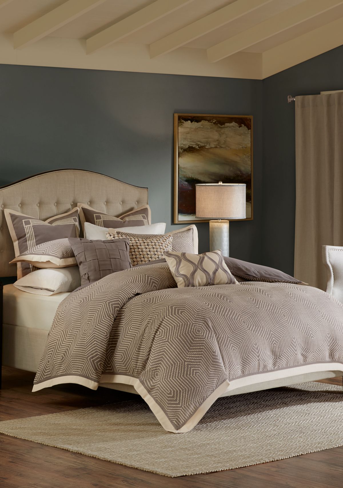 Shades of Gray Comforter Set