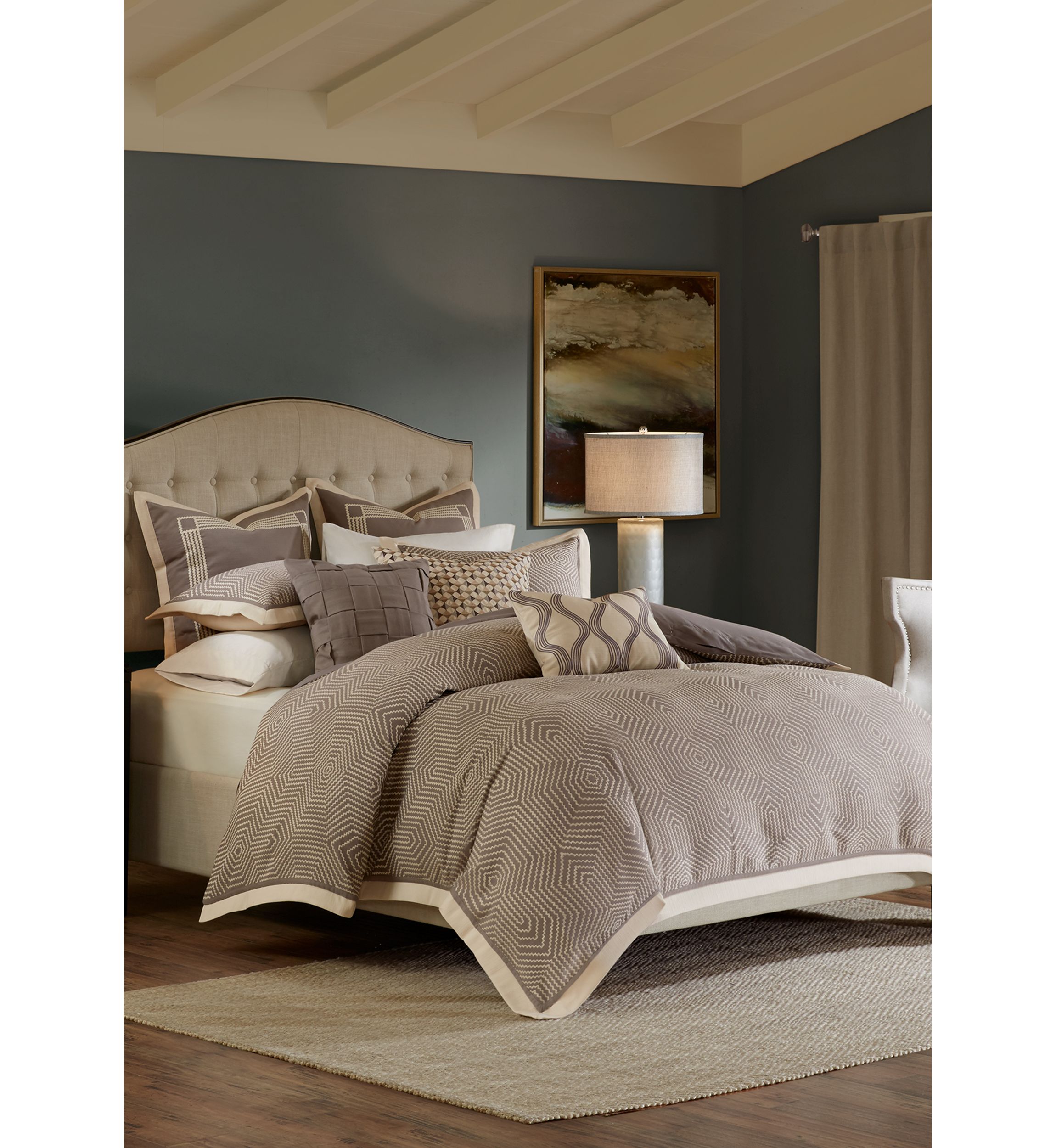 Shades of Gray Comforter Set