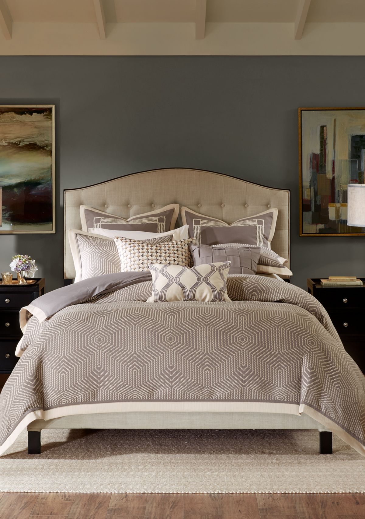 Shades of Gray Comforter Set