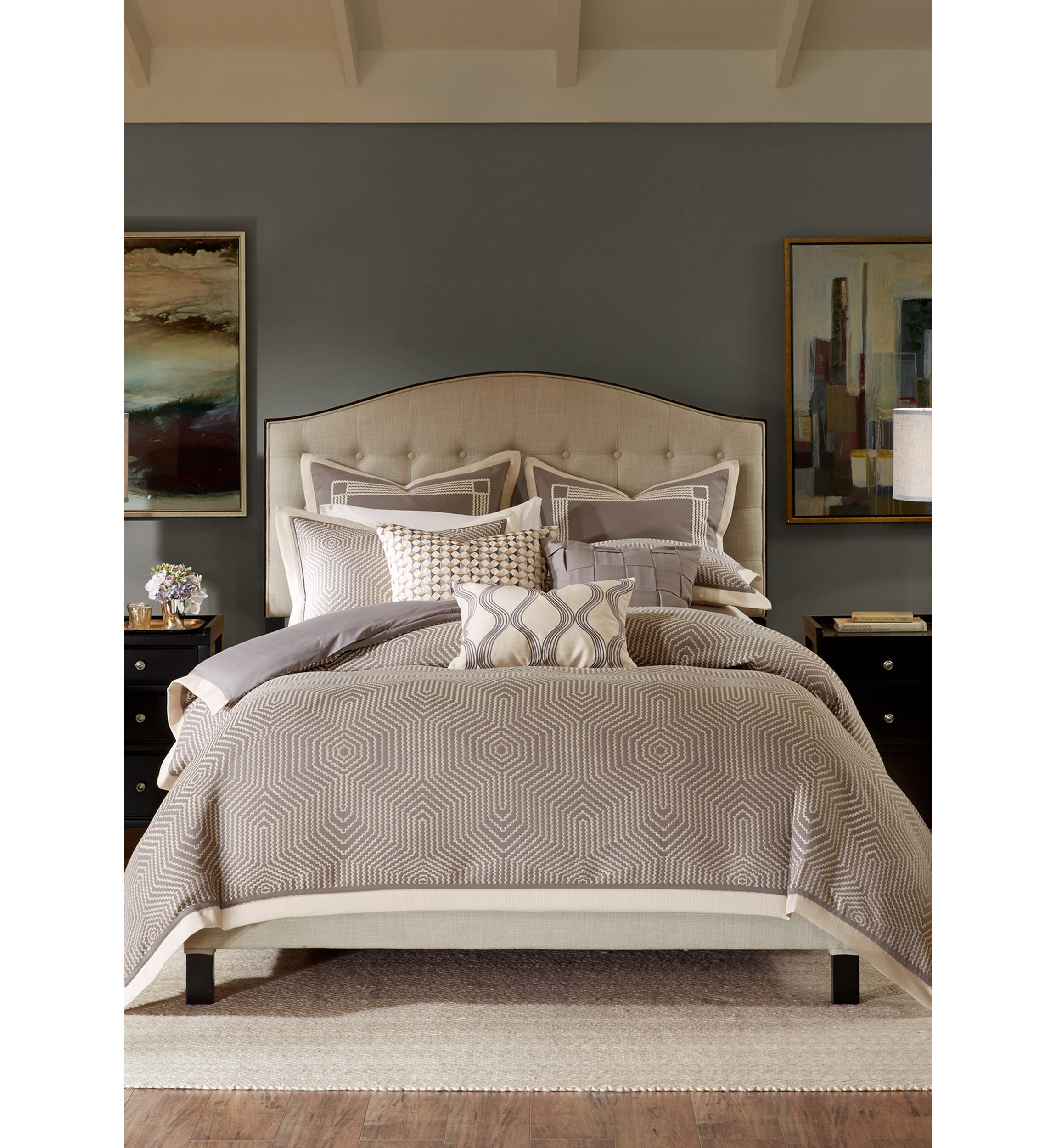 Shades of Gray Comforter Set
