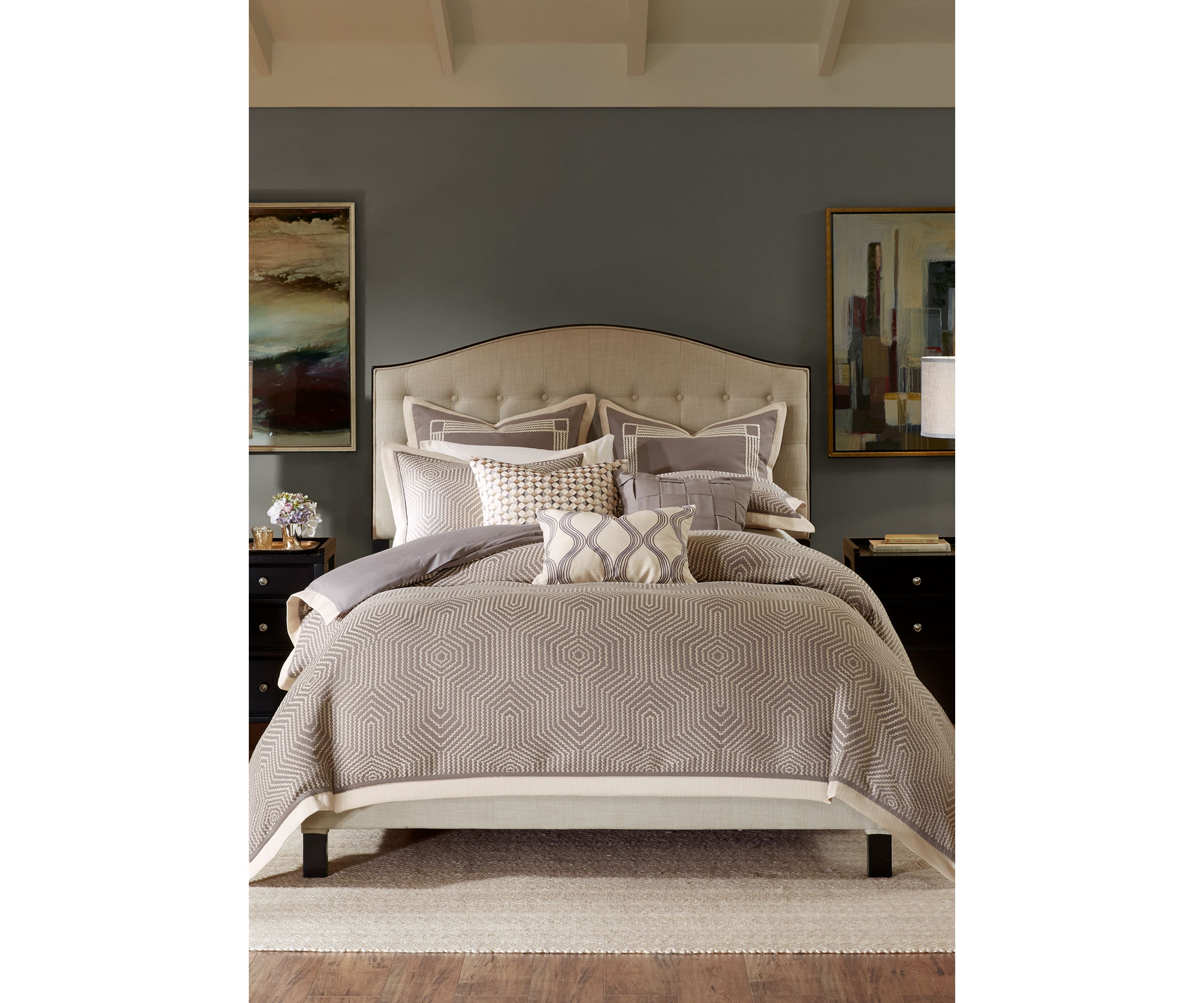Shades of Gray Comforter Set
