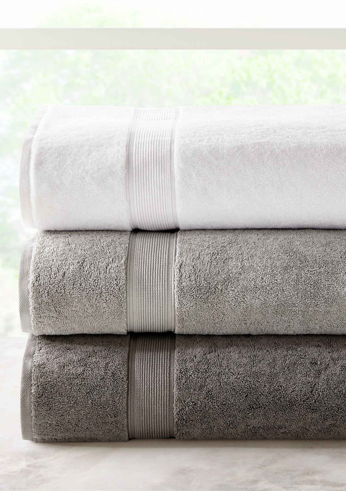 800gsm 100% Cotton Bath Sheet Antimicrobial 2 Piece Set