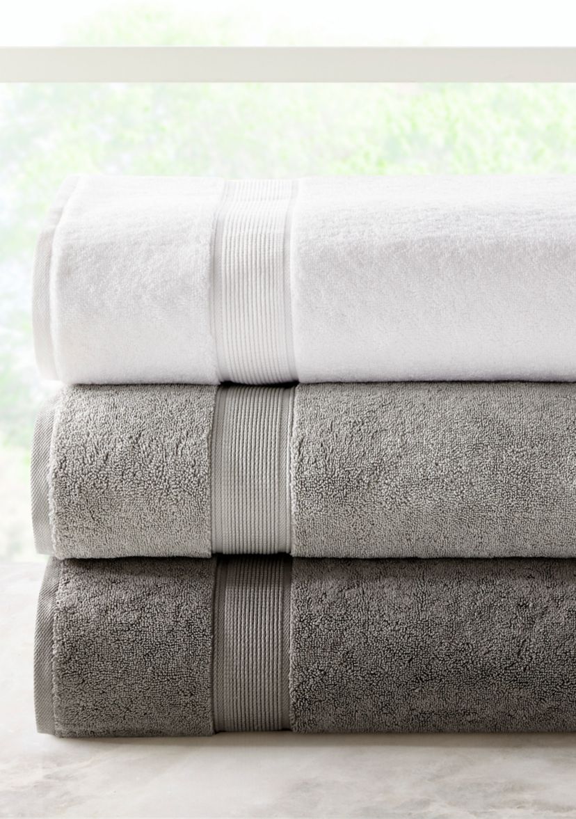 800gsm 100% Cotton Bath Sheet Antimicrobial 2 Piece Set