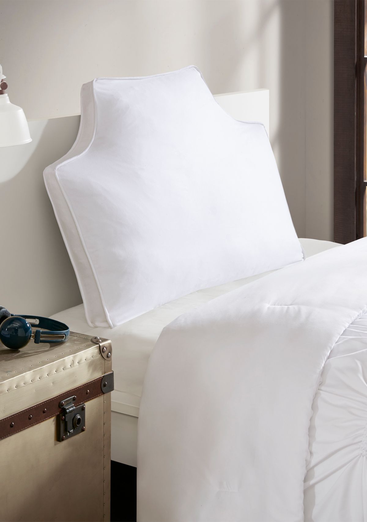 Oversized Headboard 100% Cotton Canvas Pillow 