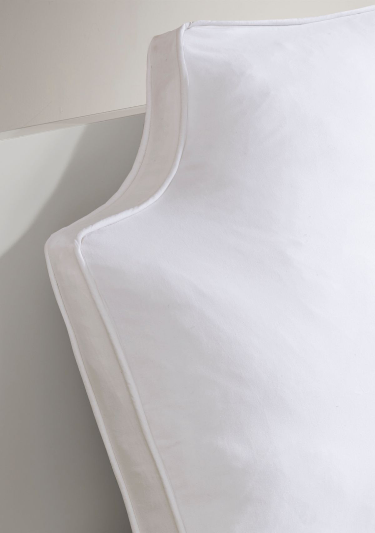 Oversized Headboard 100% Cotton Canvas Pillow 